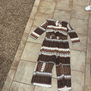 Bohemian style jumpsuit